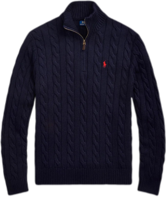 Quarter-Zip | Navy