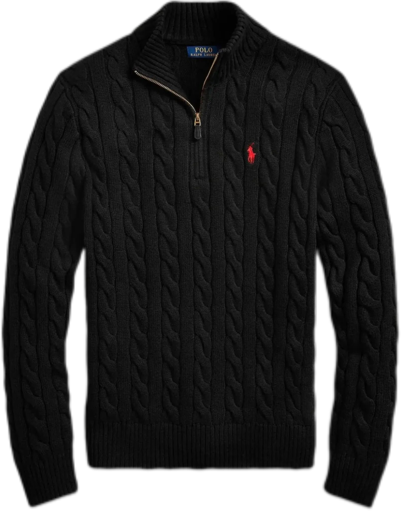 Quarter-Zip | Black