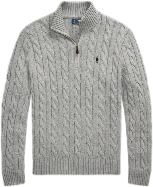 Quarter-Zip | Grey